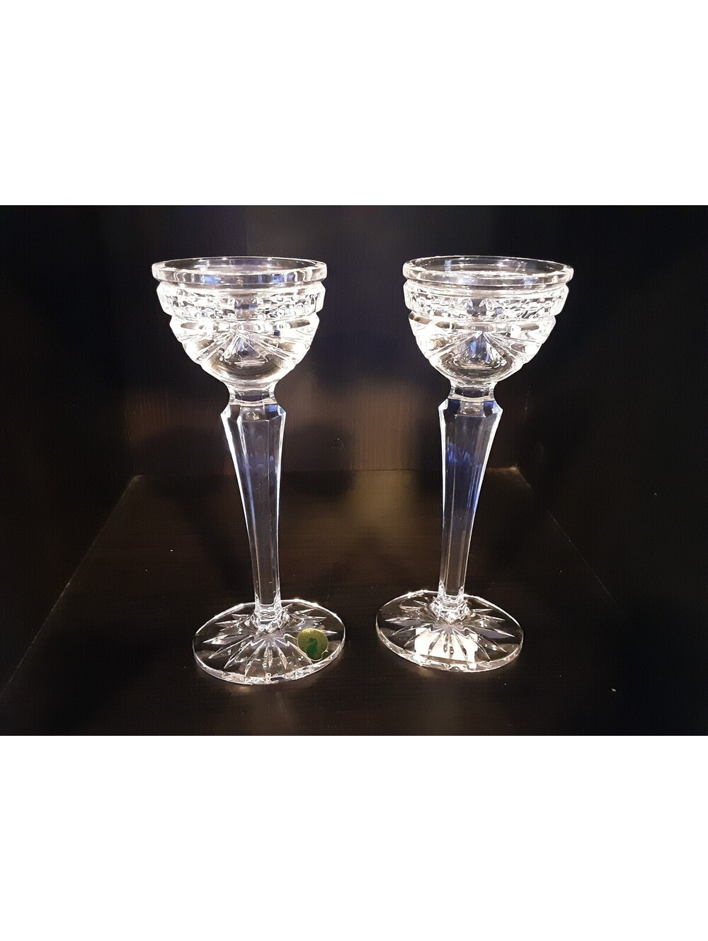 Waterford Overture 8" Candle Sticks